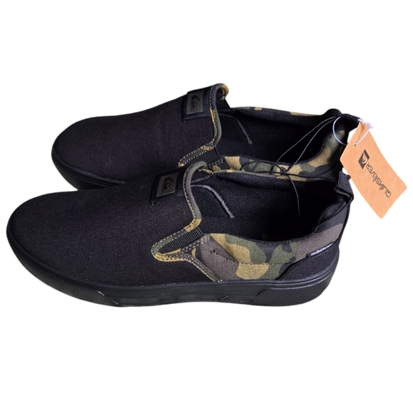 Quiksilver Black Slip-On Shoes Size 10 - Picture 1 of 6